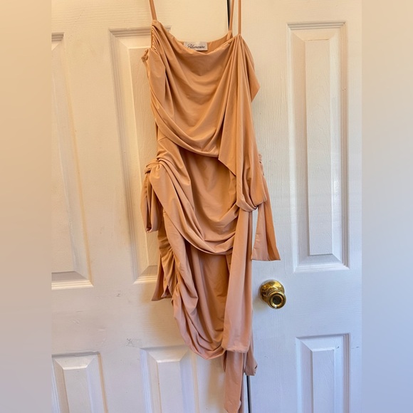 Blumarine jersey dress with Sashes . Size S, US 2. New never worn. - Picture 4 of 8